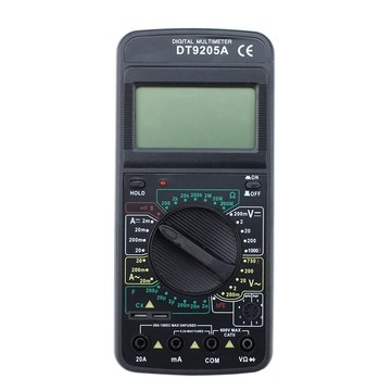 Multimetre - Multimetru digital,model 9205A,afisare digitala si carcasa antisoc