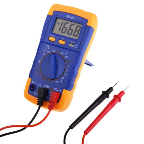 Multimetru digital profesional, model A-830L, cabluri incluse [1]