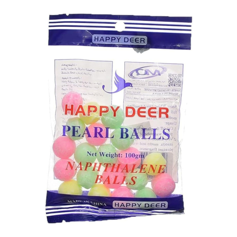 Intretinere casa - Naftalina multicolor Dodaco – 50 g/punga, bile parfumate, protectie impotriva moliilor, anti-acarieni, parfum Naftalina