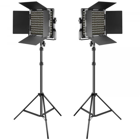 Kit 2 Panouri Neewer Bi Color 660 LED, trepiezi reglabili 200 cm, gentute transport incluse [1]