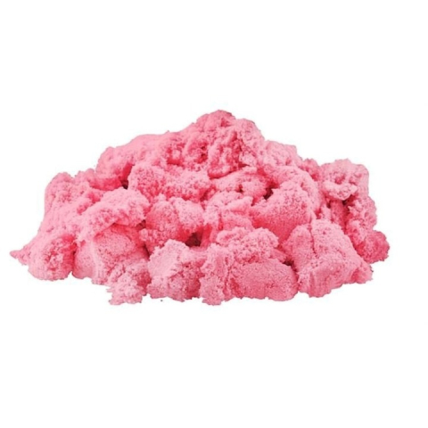 Nisip kinetic pentru modelat, usor de curatat, nu se usuca, 1 kg, roz [8]