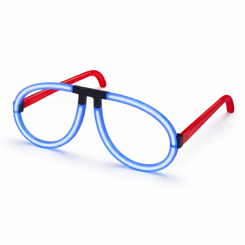 Alte jucarii copii - Ochelari de petrecere, eveniment si festival, Fluorescenti, albastru