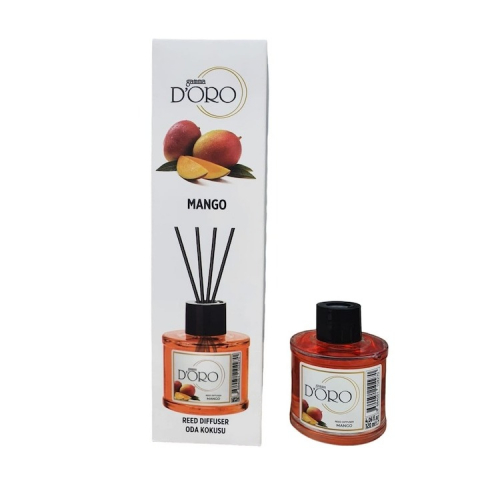 CASA & GRADINA - Odorizant de camera cu betisoare GAMMA D'ORO 120 ml - Mango