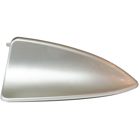 Ornament de rechin pentru antena auto, argintiu [2]