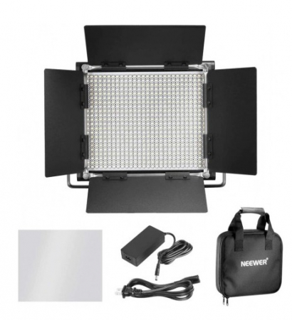 Kit 2 Panouri Neewer Bi Color 660 LED,trepiezi 200 cm,4 baterii + 4 incarcatori,2 gentute transport [5]