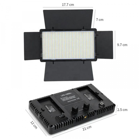 Panou Bi-Color 800 LED, trepied 160 cm inclus [2]