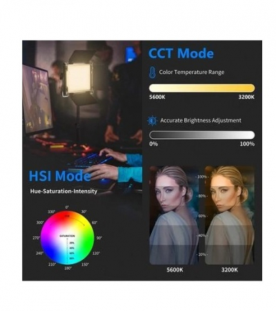 Kit 2 Panouri Neewer RGB 530 LED,trepiezi 200 cm inclusi,2x difuzor softbox pentru lumina + geanta transport [3]