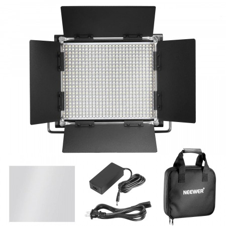 Kit 3 Panouri Neewer Bi Color 660 LED,6 baterii + incarcatori + 3 gentute transport [7]