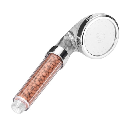 CASA & GRADINA - Para de dus cu filtru de turmalina si ionizare, anti-calcar, economie de apa, monofunctie, finisaj cromat