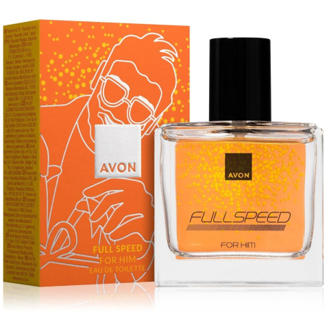 PARFUMURI & SETURI - Parfum barbati Avon Full Speed 30 ml, apa de toaleta citrica aromatica cu boabe de ienupar, chiparos, cardamom, cedru, mosc si lemn de santal