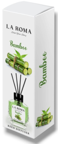 Parfum de cameră La Roma – Bambus, 130 ml