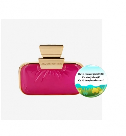 Parfumuri femei - Parfum Ea All or Nothing Amplified 50 ml, Oriflame si insigna Dactylion cu mesaj motivational