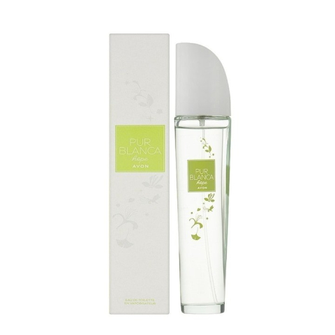 PARFUMURI & SETURI - Parfum femei Avon Pur Blanca Hope 50 ml, apa de toaleta floral fructata cu bergamota, mandarina, trandafir, iasomie, note verzi, mosc si lemn alb