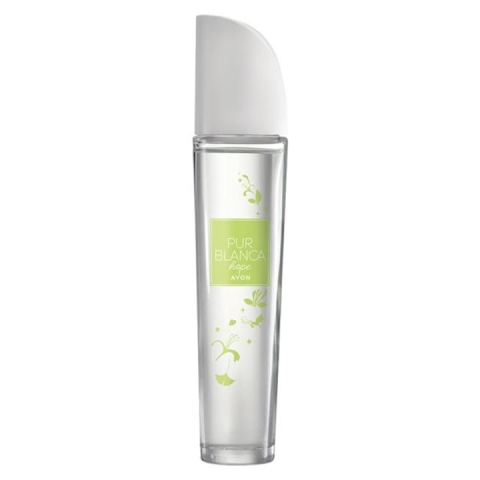 Parfum femei Avon Pur Blanca Hope 50 ml, apa de toaleta floral fructata cu bergamota, mandarina, trandafir, iasomie, note verzi, mosc si lemn alb [1]