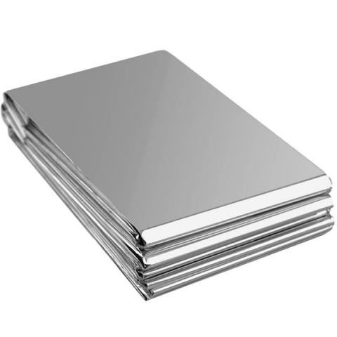 Pescuit - Patura termica de urgenta, multifunctionala, folie de aluminiu de inalta calitate, 130x210 cm