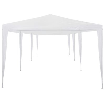 Cort pavilion de gradina,curte,evenimente,3x9 m fara pereti laterali - Alb [2]