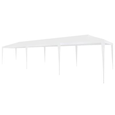 Cort pavilion de gradina,curte,evenimente,3x9 m fara pereti laterali - Alb [1]