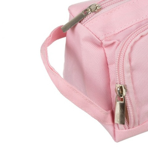 Penar extensibil pentru rechizite si accesorii, doua compartimente cu organizare inteligenta, roz, 23 x 10 x 10 cm [9]