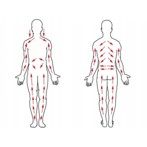 Perie de masaj pentru exfoliere si periaj uscat, cu peri naturali din agave, pentru curatarea porilor, stimularea circulatiei si relaxare, 12.5 x 6.5 x 3.5 cm, maro [5]