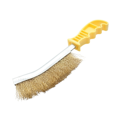 Diverse baie - Perie de sarma manuala 225 mm cu maner din plastic, perie curatare rugina si impuritati, pentru pregatire suprafete vopsire si lacuire