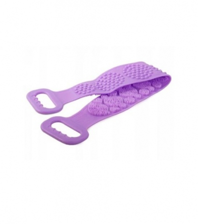 ÎNGRIJIRE PERSONALĂ - Perie tip banda pentru masaj si curatare corporala 75x9 cm - Mov