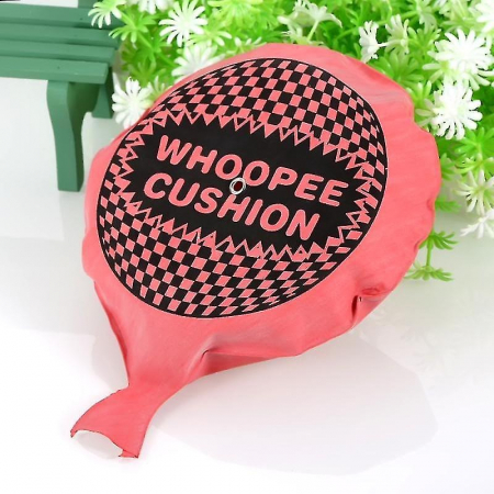 Pernita, balon pentru farse, zgomote amuzante, cu auto umflare, 16 cm - Rosu [1]