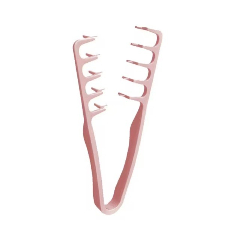 Perii păr - Pieptăn de Volum pentru Păr din ABS, Multifuncțional pentru Femei și Bărbați, Utilizare pe Păr Umed și Uscat, Roz, 19 x 9 cm, 40 g