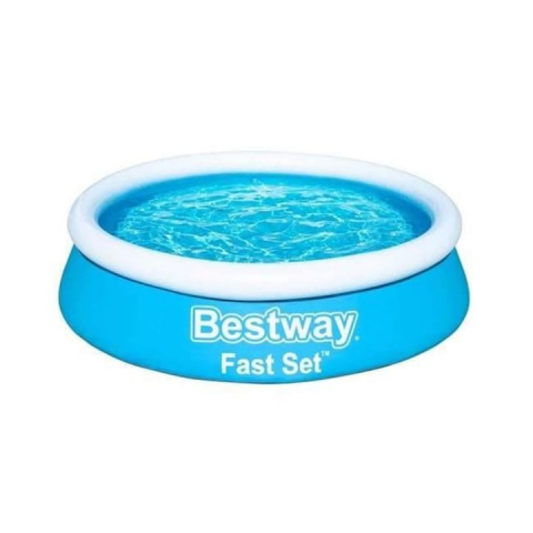 Jacuzii & Umbrele - Piscina gonflabila, rotunda, 305x76 cm, Bestway, volum 3638l