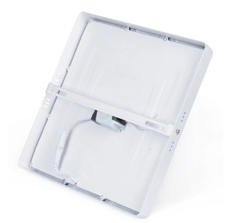Plafoniera LED, 18 W, patrata, 4000 K, 21 x 21 cm, alb [2]