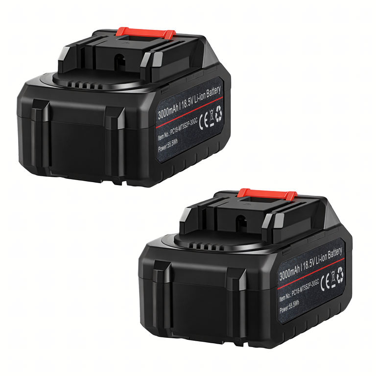 Polizor de banc albastru 21 x 17 x 13 cm, cu acumulator, 2 baterii 3000mAh, 2 discuri 70 mm, 0-6000 RPM, pentru ascutire si slefuire [7]