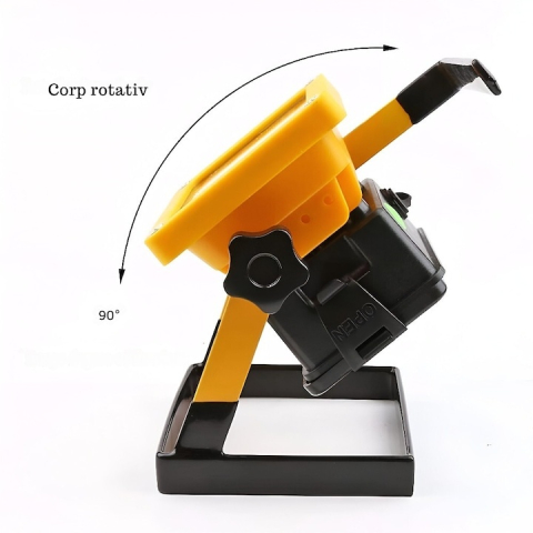 Proiector LED portabil reincarcabil cu 20 LED SMD, 2400 lumeni, 25W, IP65, 3 moduri iluminare, cu baterii incluse [2]