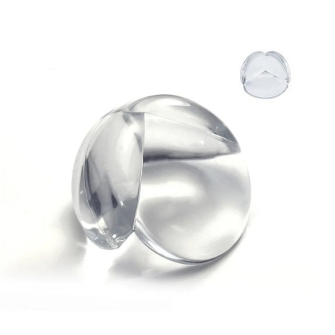 Crestere copil - Protectie colturi, universale, pentru siguranta copiilor, din silicon, rotunde, pentru mese, paturi, dulapuri, transparent