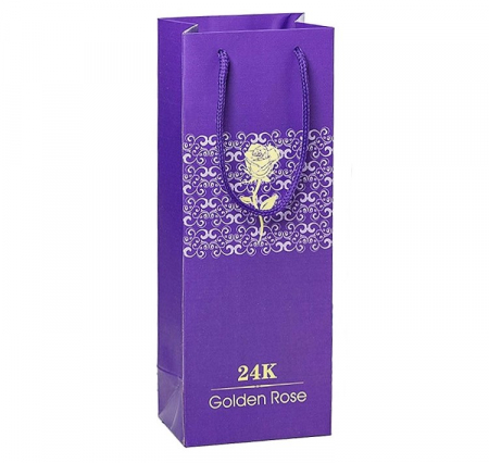 CADOURI - Punga cadou special dedicata pentru trandafirii suflati cu aur de 24K