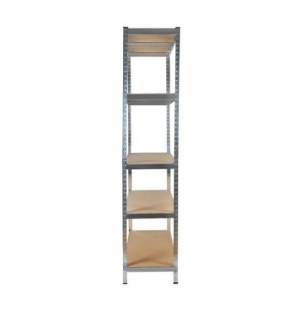 Raft de depozitare metalic, 220x100x45 cm, sarcina maxima 1000kg, 5 nivele, cadru otel zincat [2]