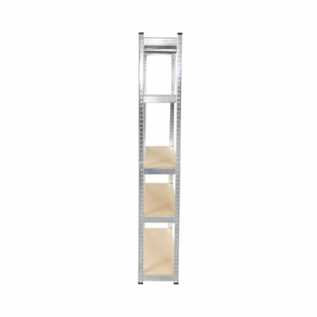 Raft metalic pentru depozitare cu 5 polite, capacitate 250kg/polita, total 1250kg,180x100x35cm [3]