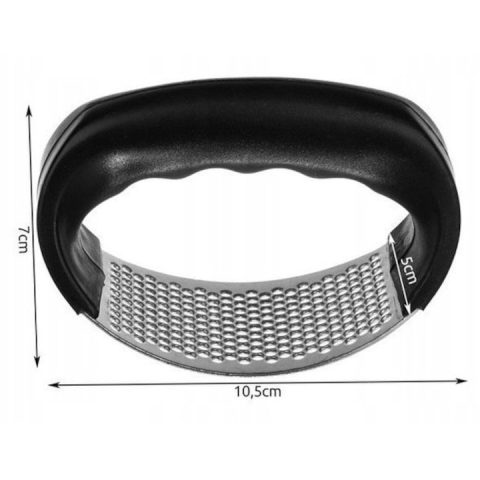 Razatoare pentru usturoi, otel inoxidabil cu maner din plastic, 7 x 10.5 x 5 cm [2]