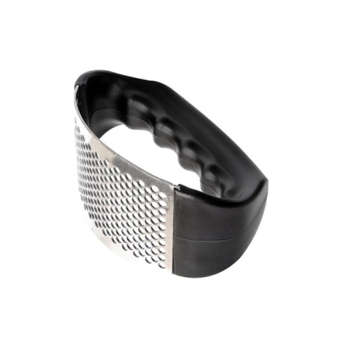 Razatoare pentru usturoi, otel inoxidabil si maner din plastic, 7 x 10.5 x 6 cm, negru [2]