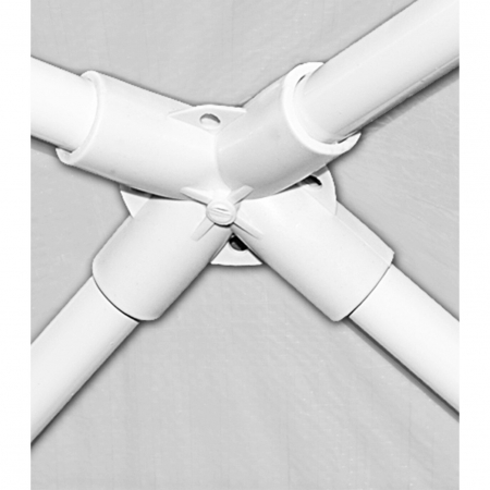 Pavilion de gradina,curte,evenimente 3x3m cu accesorii de montare incluse - Alb   [2]