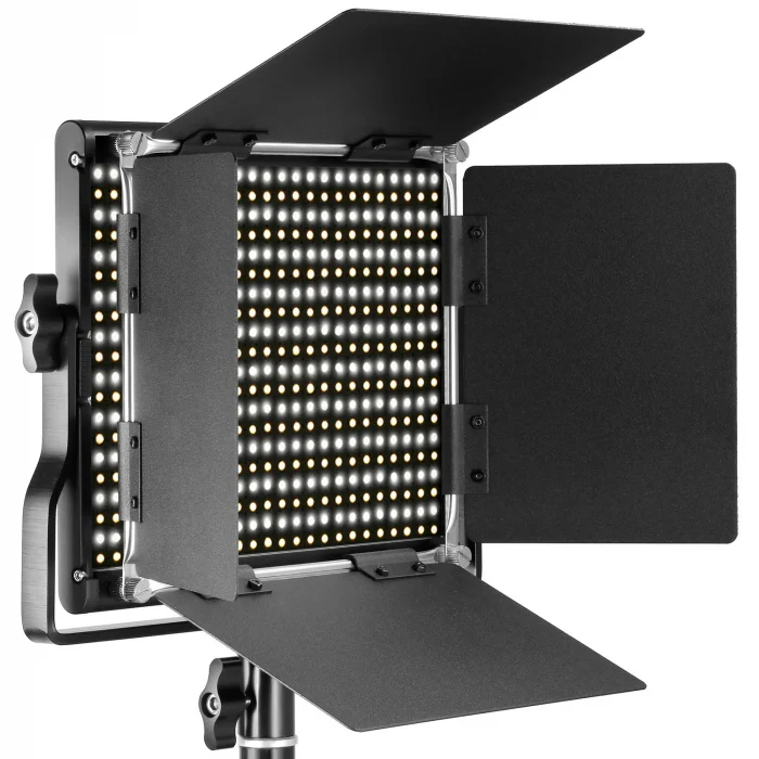 RESIGILAT - Kit 2 Panouri Neewer Bi Color 660 LED, trepiezi reglabili 200 cm, gentute transport incluse [4]