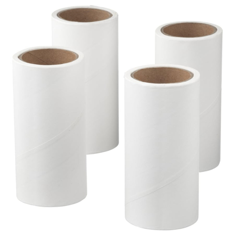 Rezerva pentru rola de curatat scame, 10 x 4.3 cm, alb [5]