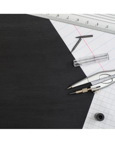 Rigla argintie 40 cm, aluminiu rezistent, gradatie dubla in centimetri si inch, instrument de masurare pentru scoala, birou, desen tehnic, atelier si proiecte DIY [3]