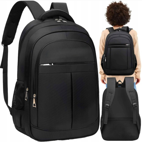 Rucsac multifunctional, impermeabil, pentru laptop cu diagonala 15.6", bretele reglabile, poliester, unisex, 51 x 30 x 24 cm, negru [10]