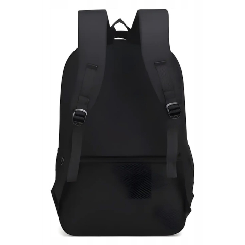 Rucsac multifunctional, impermeabil, pentru laptop cu diagonala 15.6", bretele reglabile, poliester, unisex, 51 x 30 x 24 cm, negru [6]