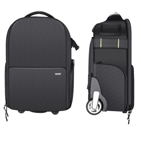 Rucsac troler foto profesional 2in1, material anti soc, 49x33x20 cm, maner troller detasabil 50 cm - Neewer [3]