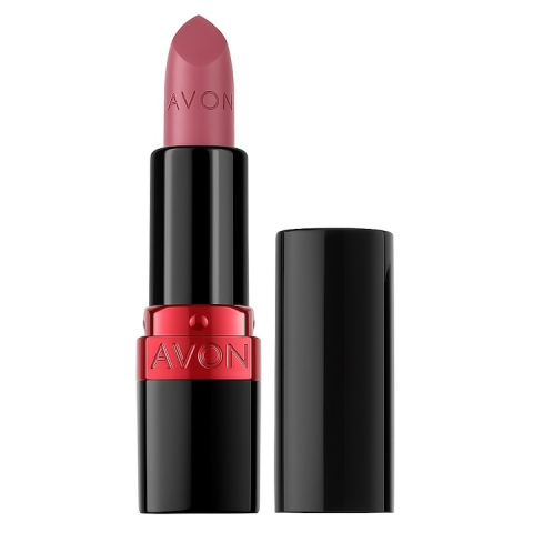 Diverse pentru buze - Ruj Avon Dusky Mauve Ultra Creamy – ruj mov-prună discret, cremos, satinat, hidratant