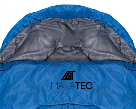 Sac de dormit pentru camping,200x75 cm,fibra si poliester impermeabil,calduros [3]