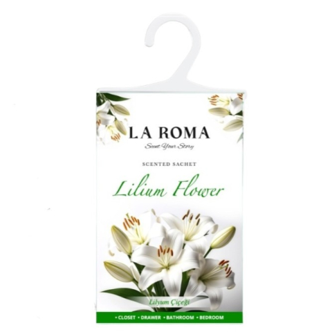 Saculet parfumat Crin (Lilium Flower), 1 bucata, aroma florala proaspata si eleganta, ideal pentru dulap, sertar, bagaj sau masina [2]