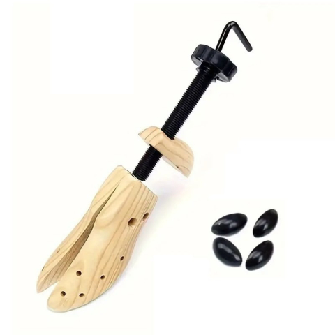 Sanuri incaltaminte - San universal reglabil din lemn si metal pentru largit si alungit incaltamintea – Dispozitiv profesional pentru pantofi, adidasi si ghete