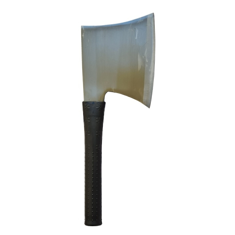 Satar de macelarie din otel carbon pentru spart oase, maner cauciucat antiderapant [3]