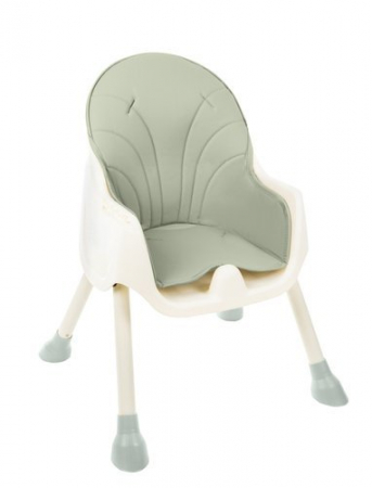 Scaun de masa Kruzzel multifunctional 3in1,greutate maxima 20 kg,varsta +6 luni - Verde [9]